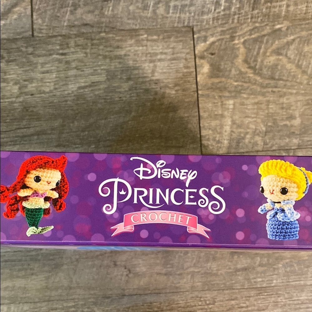 Disney Princess Crochet Kit with Red, Blue, Yellow, and White Yarn - Picture 8 of 11